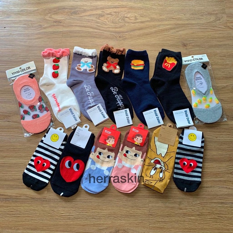 🇰🇷 Kaos Kaki Korea / Korean Socks Made in Korea