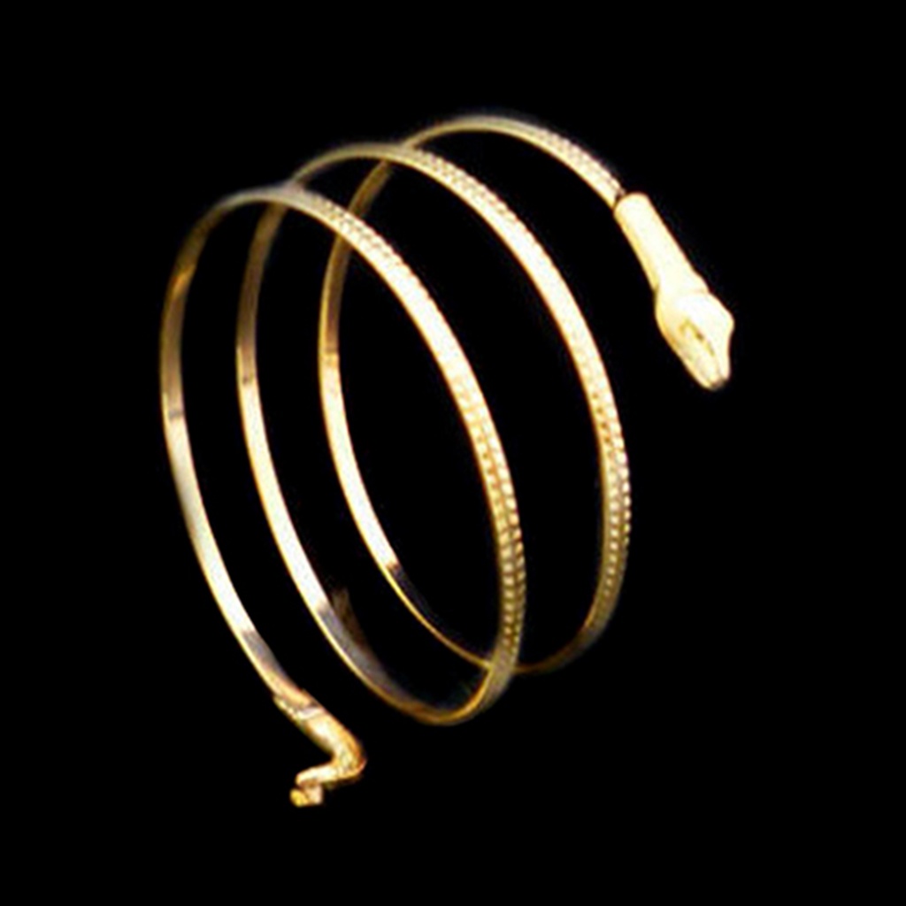Hu Hu Hu Hu Hu Alat Bantu Pasang Kacamata♡ Gelang Lengan Spiral Bentuk Ular Untuk Wanita