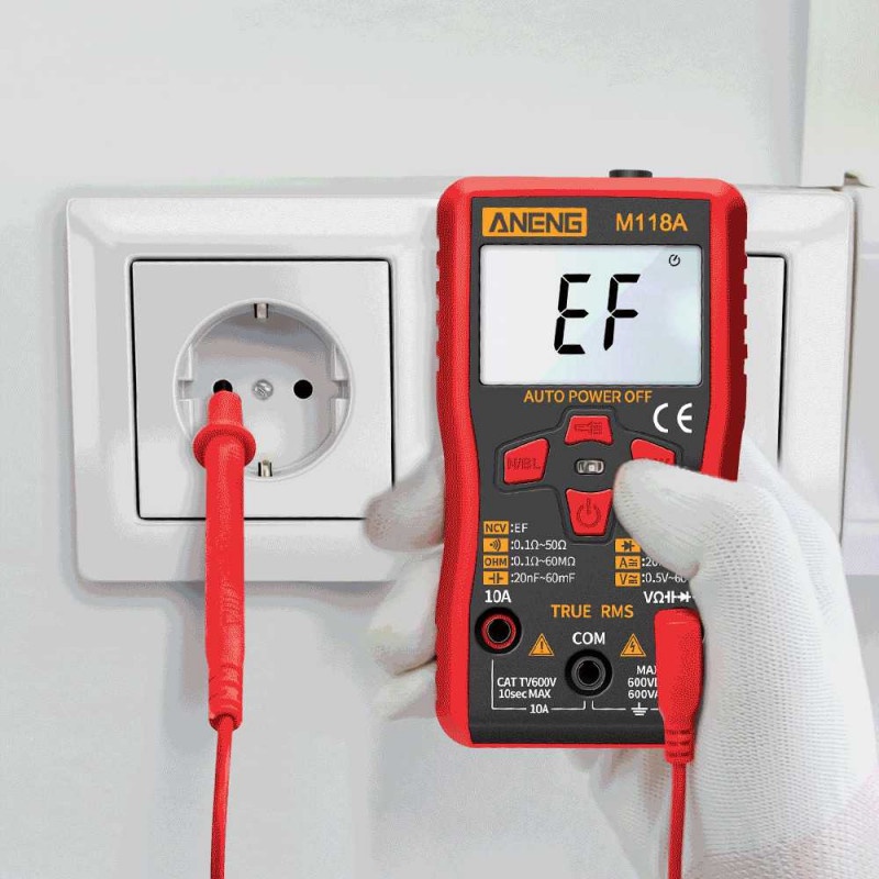 Multimeter Voltage Tester Multitester Digital Current Resistance Tes