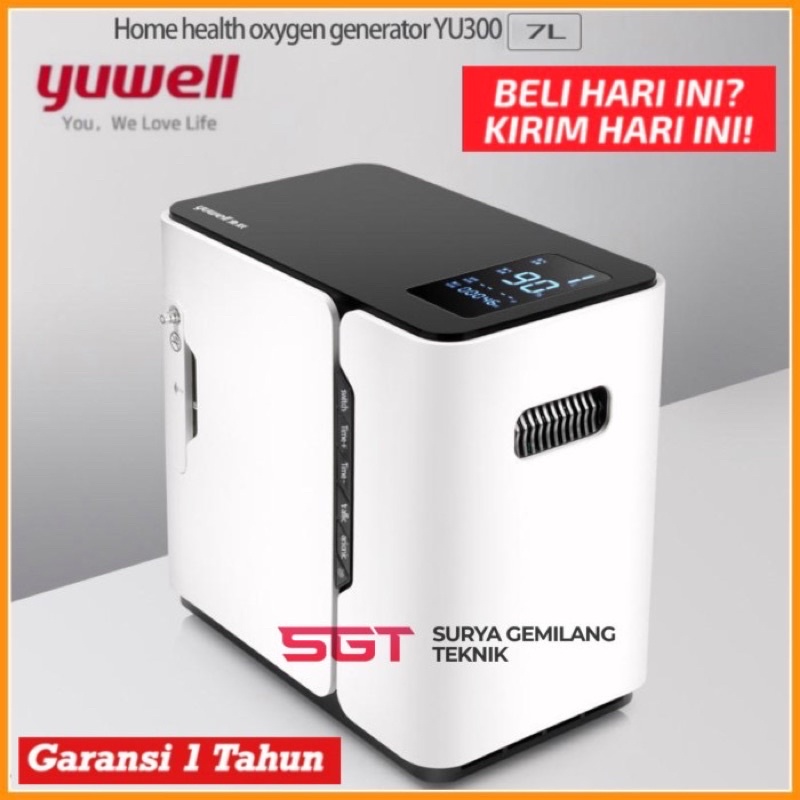 Yuwell 8F-5AW Oxygen Concentrator Mesin oksigen Yuwell YU300 YU 300