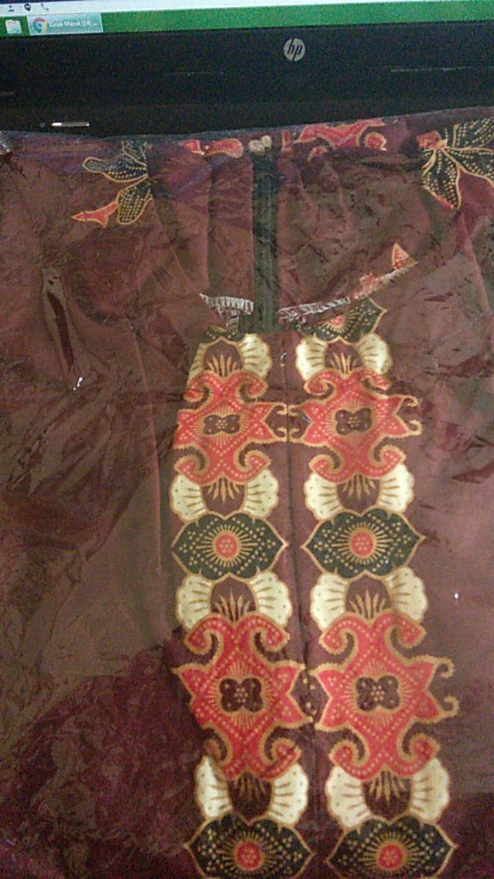 Grosir Terlaris Genes Jelita Tunic Navbor Yelbor Whitbor Creambor Tunik Batik Modern Hrb041