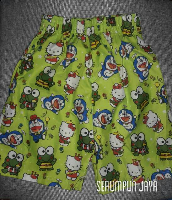 CELANA PENDEK ANAK (PART 2) 2 - 6 TAHUN BOY GIRL KATUN Catra
