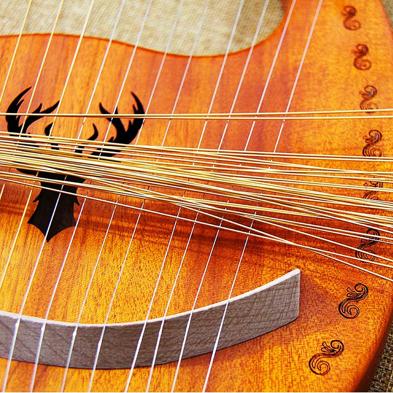 21 String Lyre Harp String Lyre String Small Harp Strings Accessories Musical Instrument 21 String Laiyaqin String