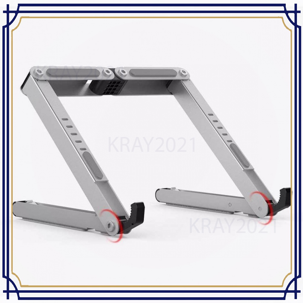 N1 Adjustable Foldable Laptop Stand Aluminium - CL398