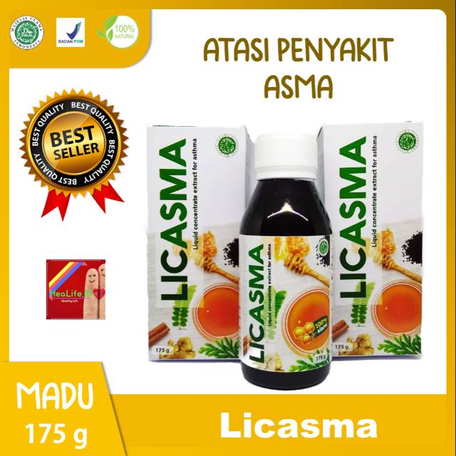 

Licasma Madu Herbal Atasi Asma, Ispa, Sesak Nafas dan Batuk