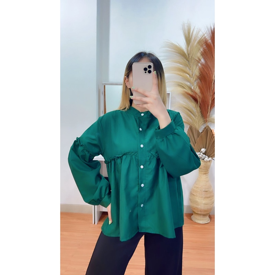 BEFAST - ZRX OOTD Blouse TAMY / Manggo Blouse / Blouse Banyak Warna / Blouse Polos Casual / Blouse Terlaris / Fashion Remaja Wanita Modis / Trendy / Termurah