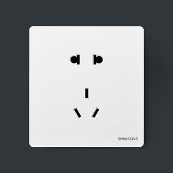 Saklar / Sakelar Lampu Putih White 1/2/3 Gang Electrical Switch Stop kontak USB