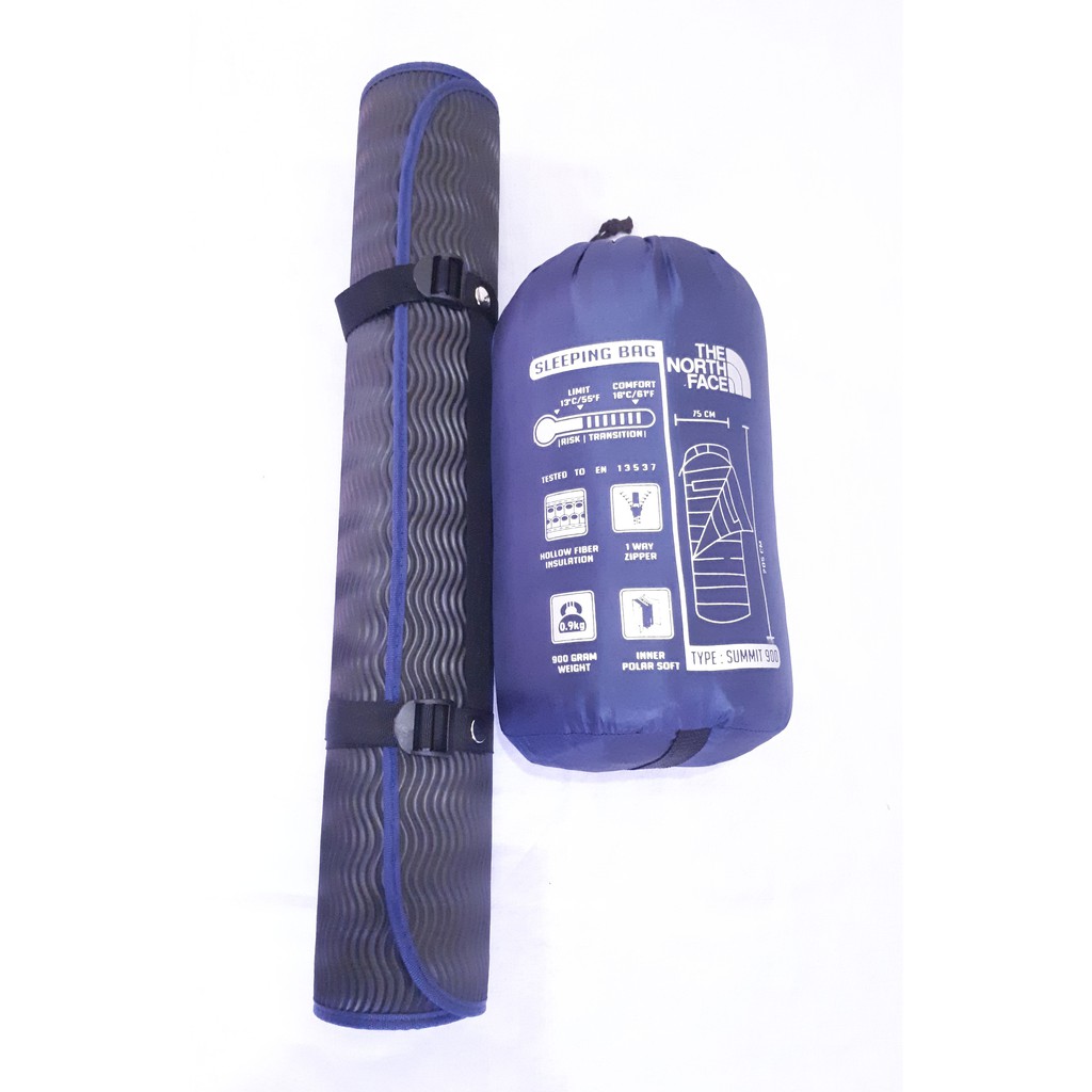 Paket` Sleeping Bag Polar Bulu SUPER WATERPROOF &amp; Matras` SleepingBag Sliping Kemah` Kantong Tidur