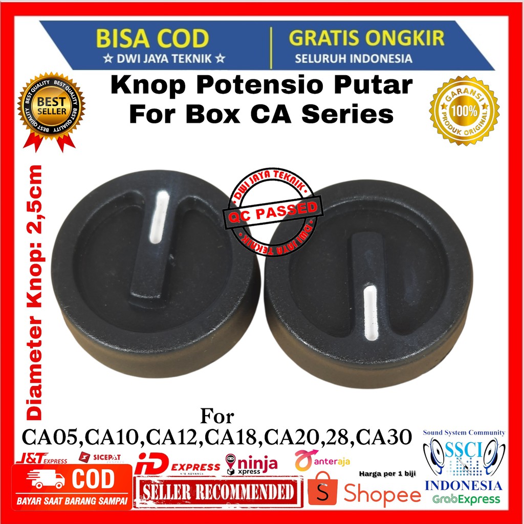 Knop Potensio Putar For Box CA Series