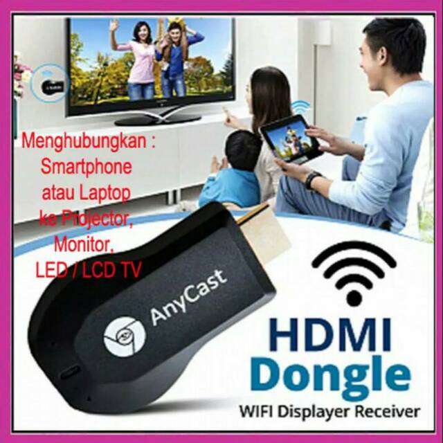 AnyCast Wifi Display HDMI Dongle - Any Cast Wifi Display Receiver Miracast