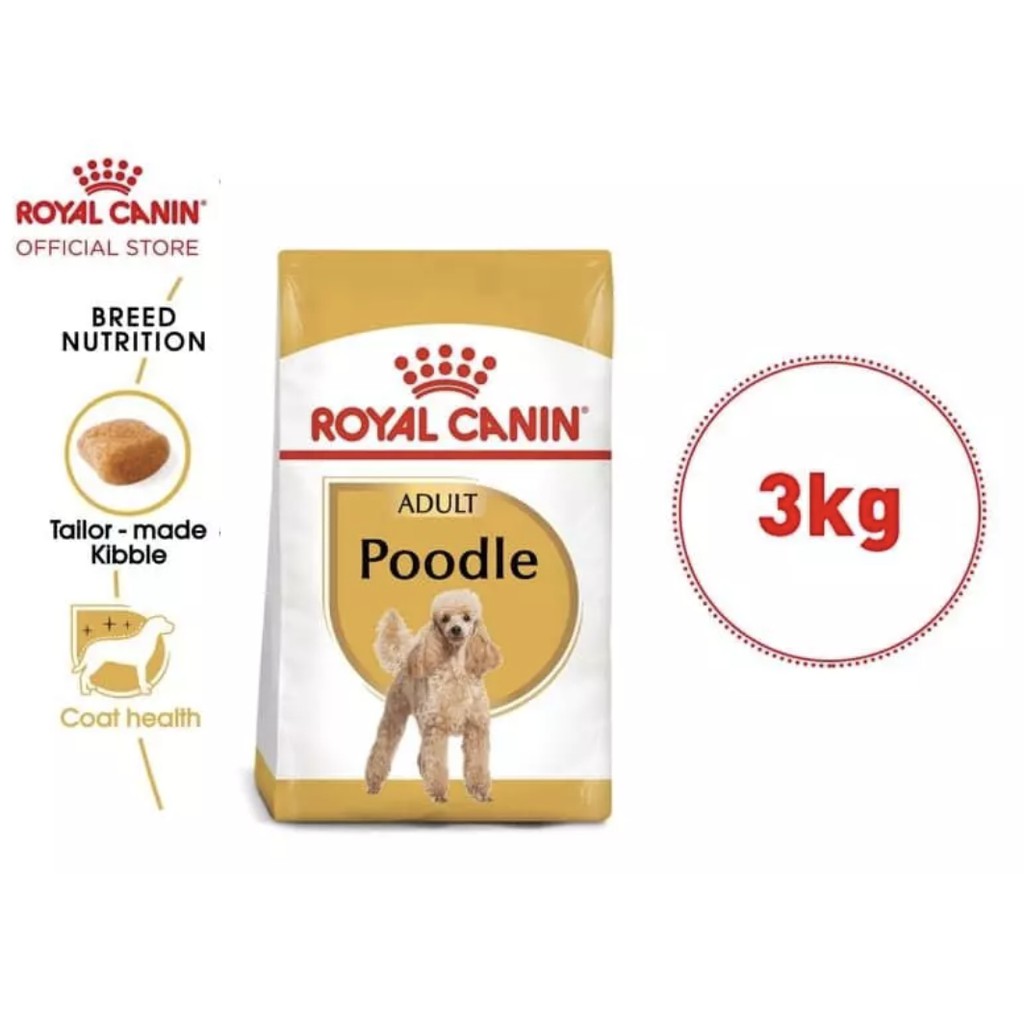 Royal Canin Poodle Adult Makanan Anjing Dewasa Poodle 3kg