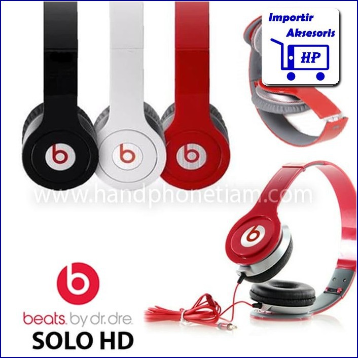 Headset Headphone Beats by Dr.Dre Solo HD  HK043
