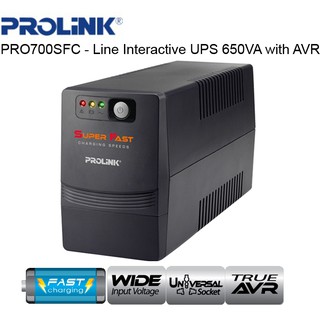 UPS Prolink PRO700SFC 650VA Garansi 1 Tahun | Shopee Indonesia