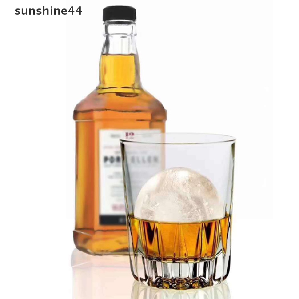 Sunshine Cetakan Es Batu Bentuk Bola DIY Untuk Whiskey