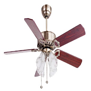 MT.EDMA 52in PHOENIX Ceiling Fan Dekoratif (Walnut) + Lampu Hias