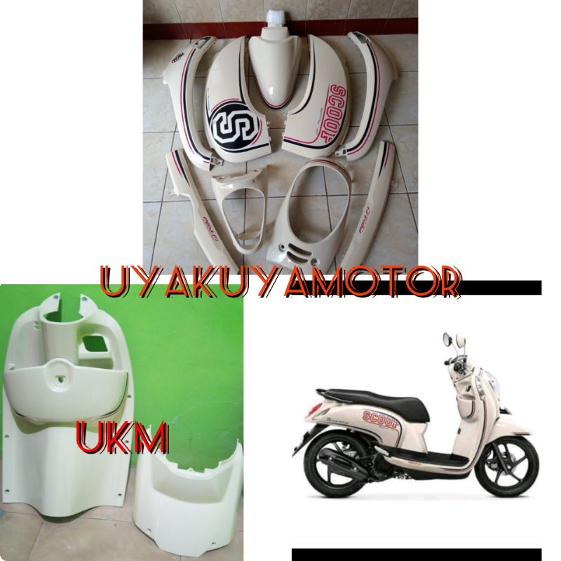 murah cover full body scoopy fi cream 2013-2016