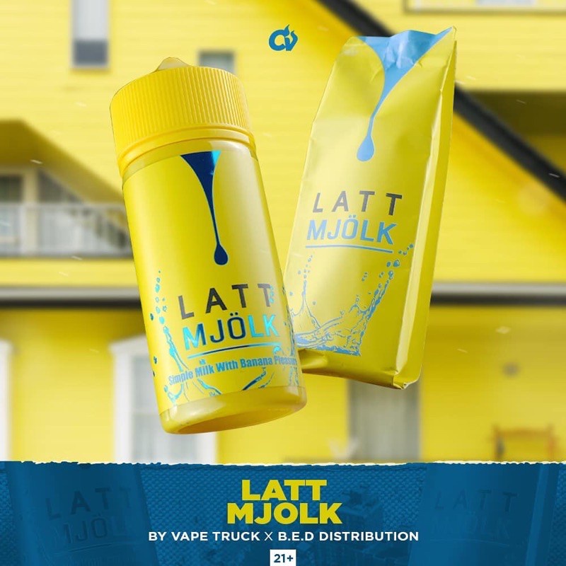 LIQUIDS PODS LATT MJOLK BANANA 30ML