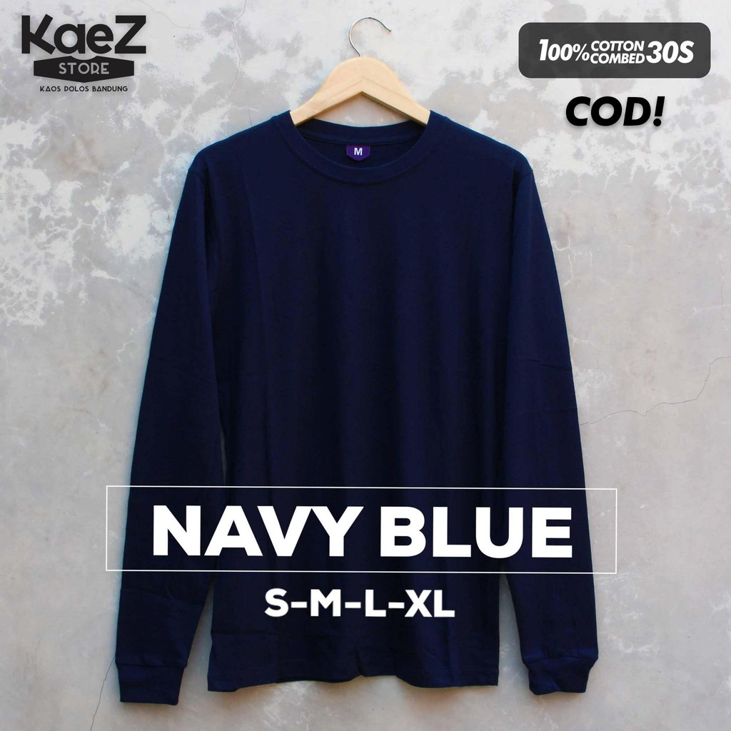 baju navy polos