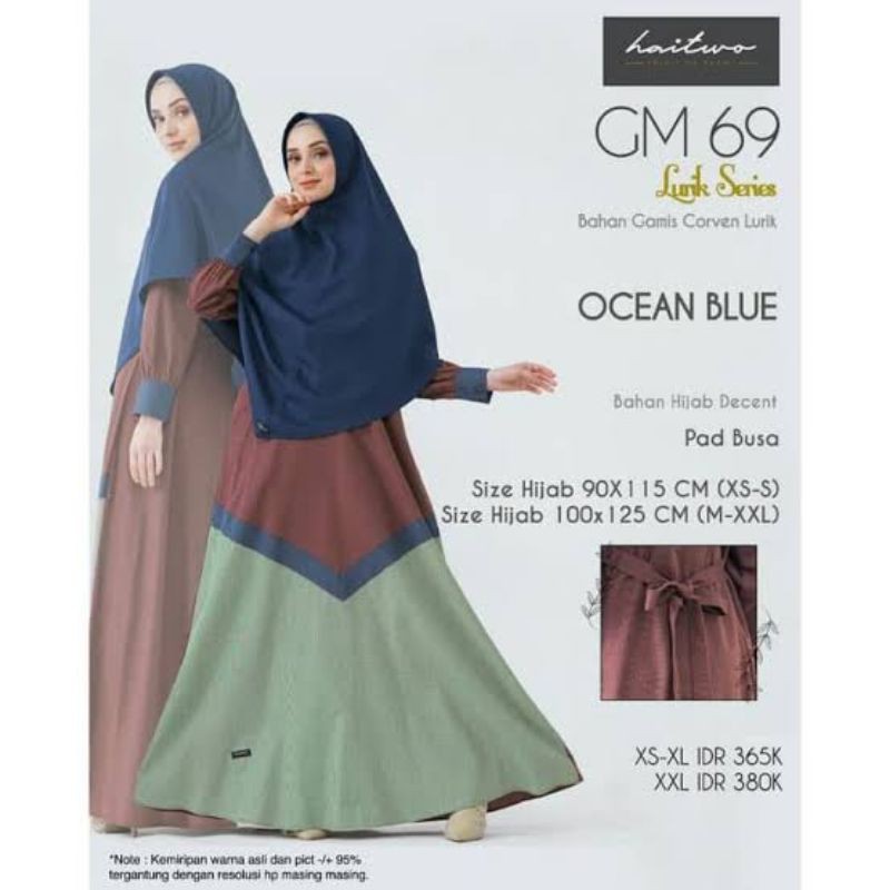 SET GAMIS HAITWO// GM 069 HAITWO