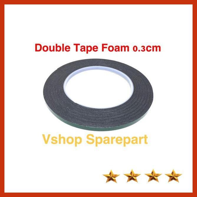 

Double Tape Foam Double Tape Busa Black Super Lengket 0.3cm