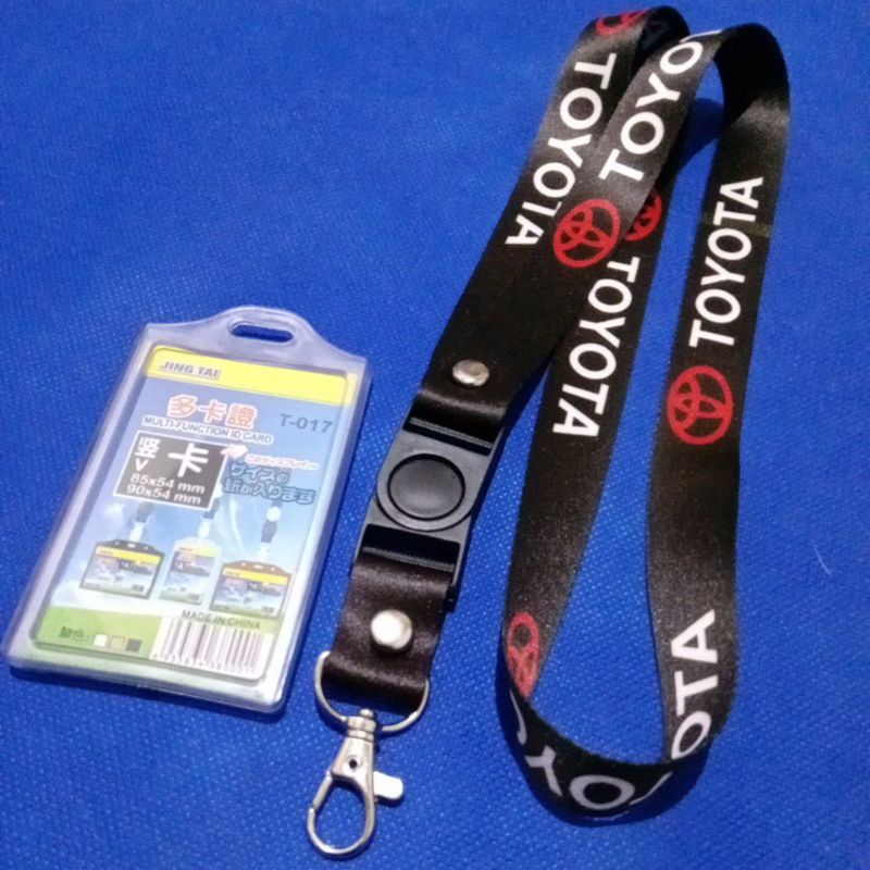 

LANYARD-TALI ID CARD TOYOTA-READY STOCK