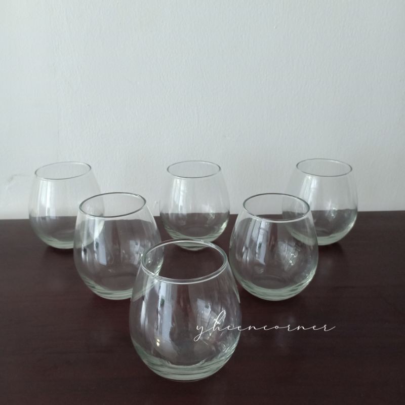 Bubble Glass Vase / Vas Bubble / Vas Kaca Mangkok