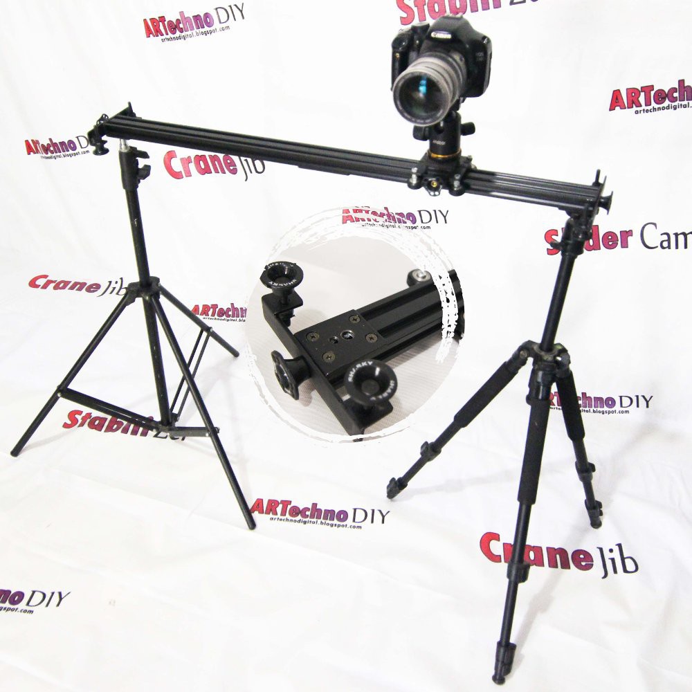 80cm Slider Cam V7 Slider Kamera Camera Slider Video DSLR Mirrorless ARTechno DIY