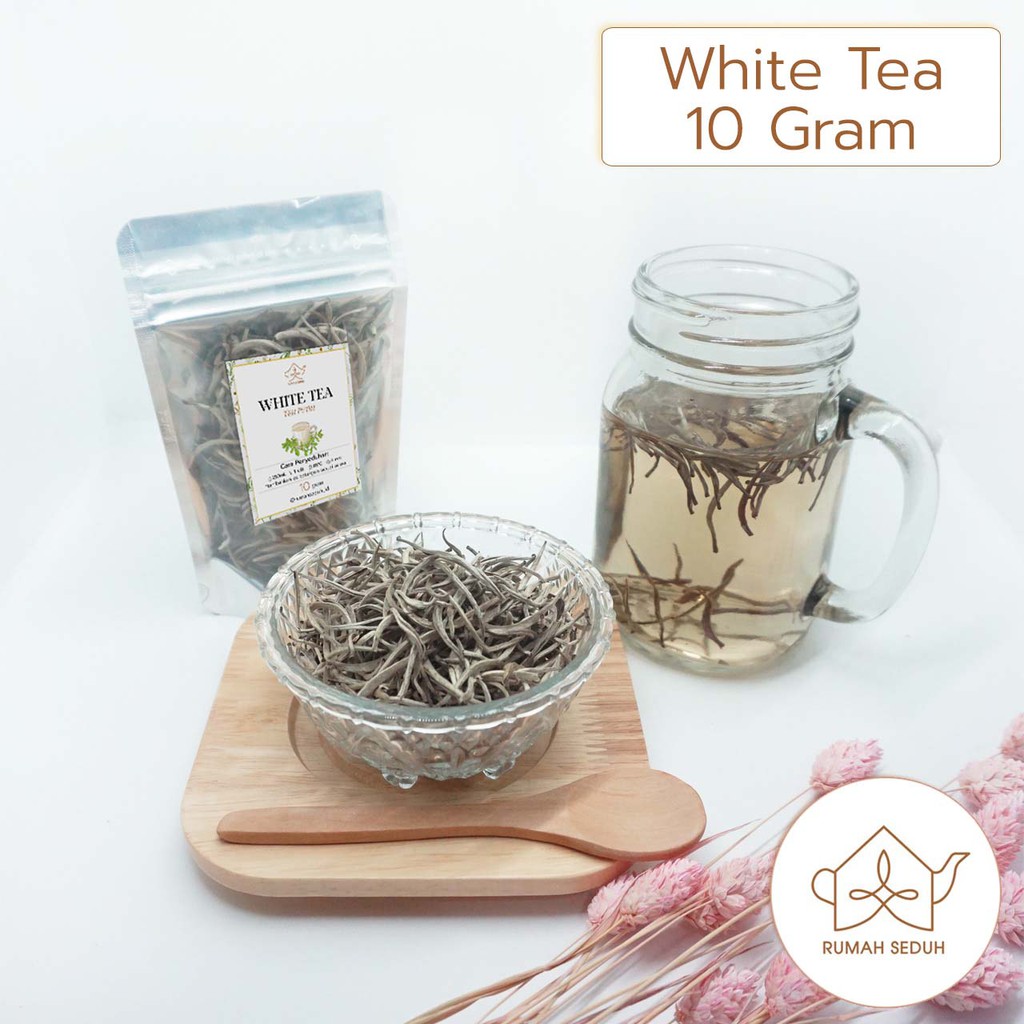 

10gr White Tea Silver Needle / Teh Putih Loose Leaf
