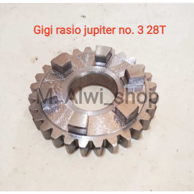 Rasio racing jupiter z/ vega  gigi 3 sekunder 28T