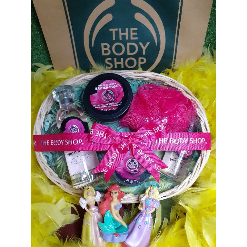 A3 Gift set british rose the body shop / the body shop british rose