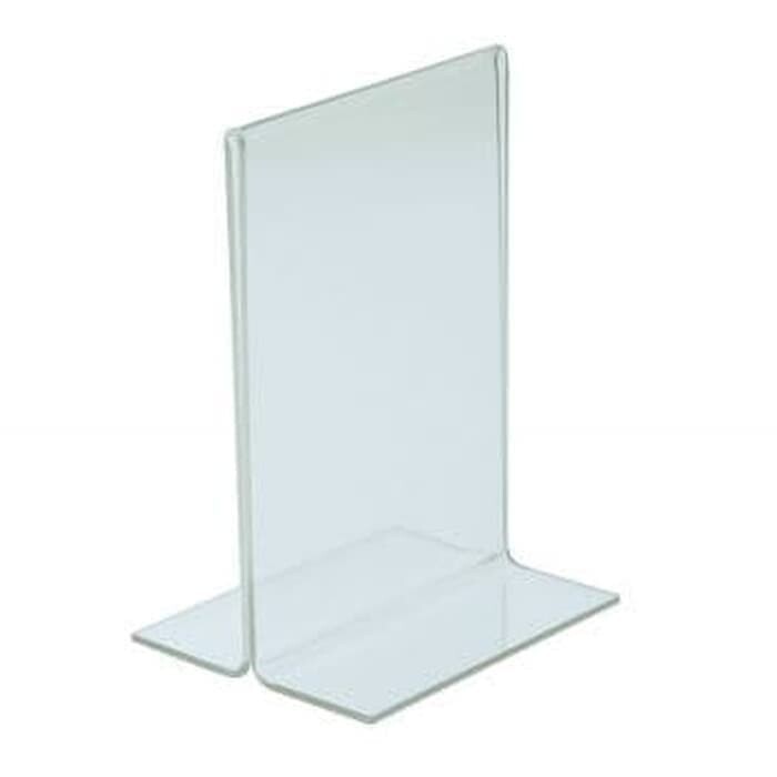 acrylic tent holder / akrilik tent card A5 tempat brosur Meja