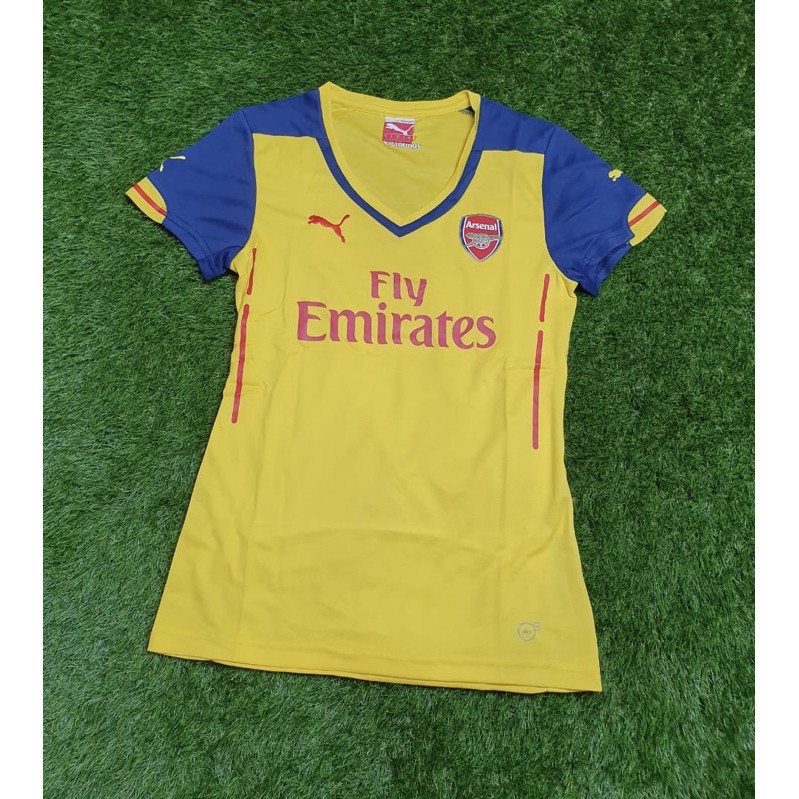 Jersey Bola Arsenal Away Ladies 2014/2015 Grade ORI