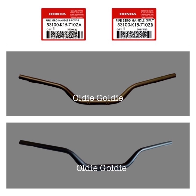 53100-K15-710ZA Stang Stir CB150R CB 150 R New 2021 V4 Grey/ Brown Coklat AHM 53100-K15-710ZB