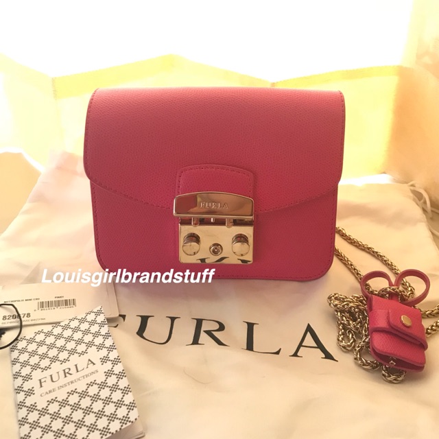 Furla metropolis pinky mini original