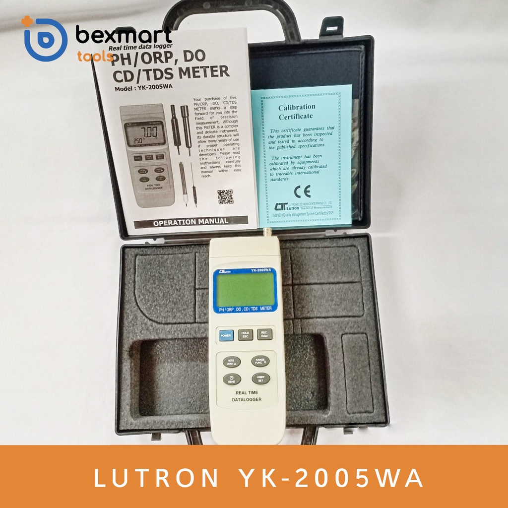 LUTRON YK-2005WA PH,ORP,CD/TDS,DO Temp/YK2005WA