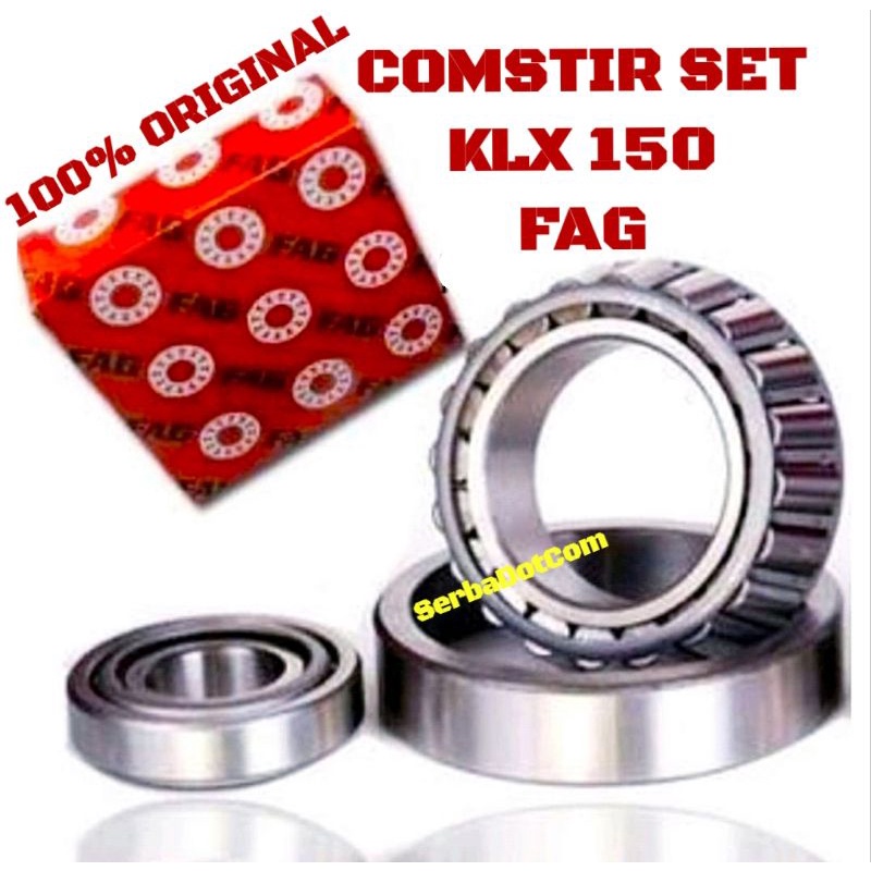 CONES STIR COMSTIR KAWASAKI KLX 150 FAG ORIGINAL KOMSTIR BAMBU KONES STIR BAMBU BEARING BERING STANG