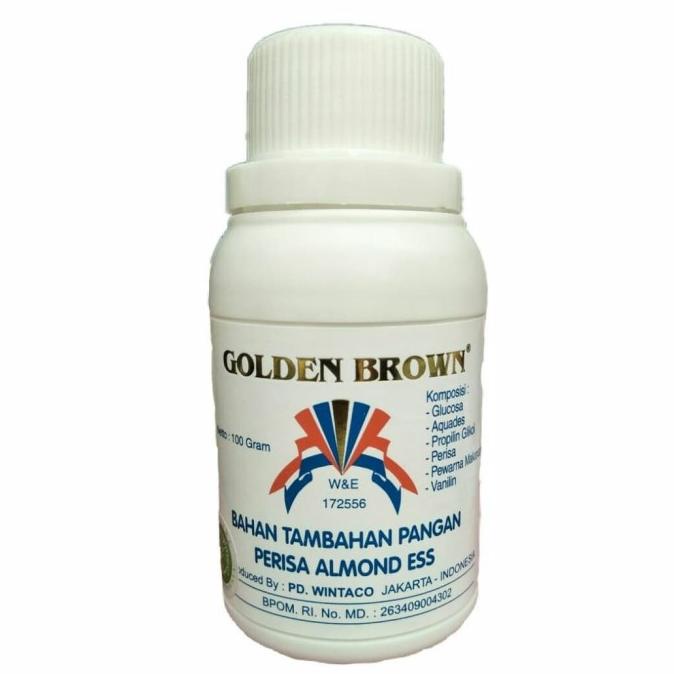 

Almond Ess Golden Brown 100gr | Almond Pasta | Almond Essence TERLARIS TERPERCAYA ORIGINAL