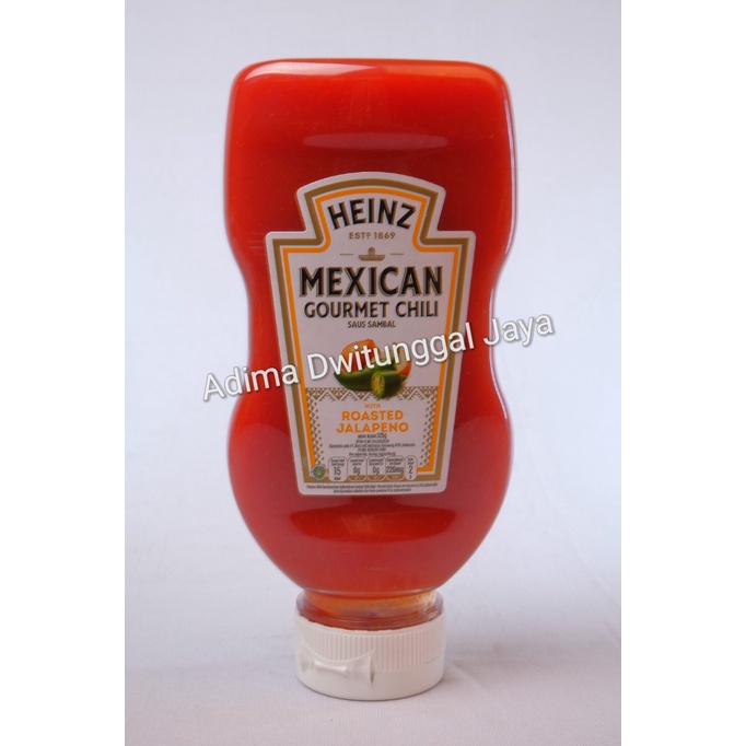 HEINZ Mexican Gourmet Chili / HEINZ Sambal Meksiko 325gr