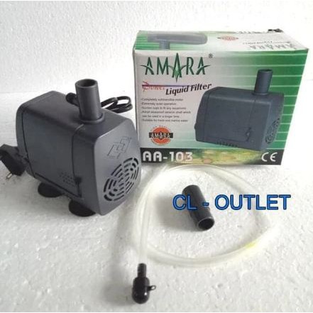 Amara Submersible Pump AA 103 - Pompa Kolam-Aquarium