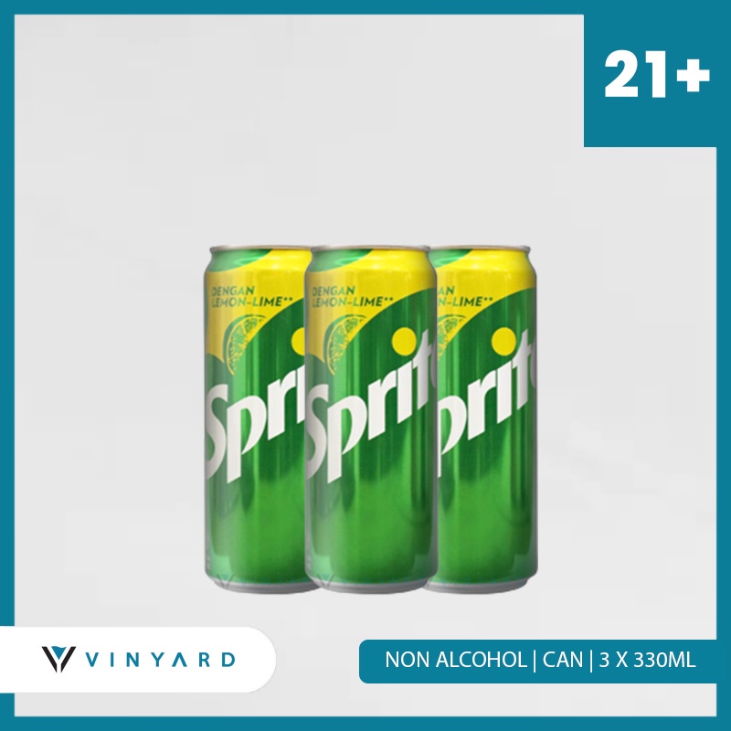 Sprite can 250ml ( 3pcs )