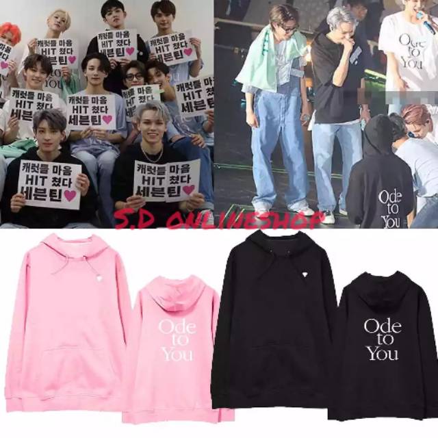 (COD)  Hoodie kpop SEVENTEEN ode to you mingyu vernon scoups 13 varian warna