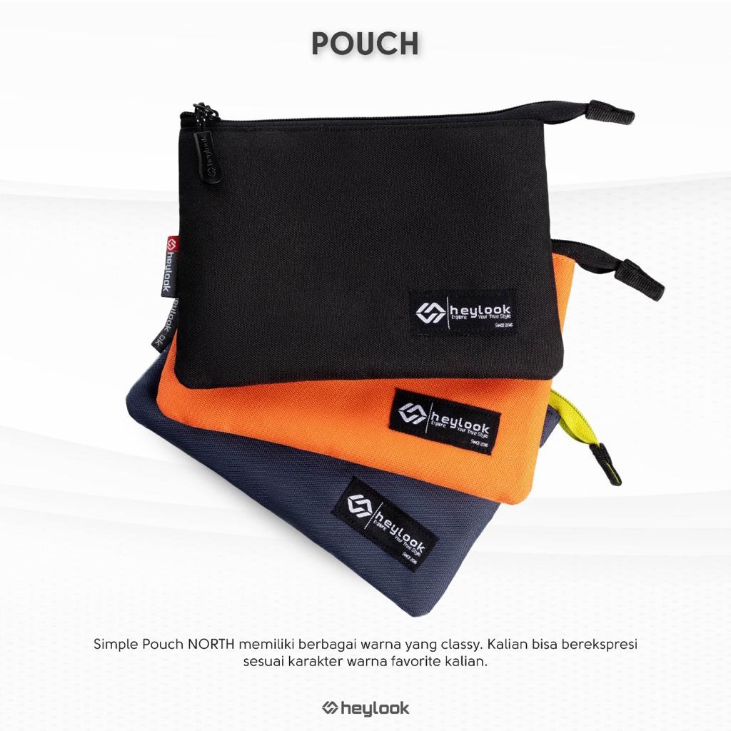 HEYLOOK Project - Pouch Pria Wanita Simple Pouch NORTH Pria Wanita Hand Bag Original