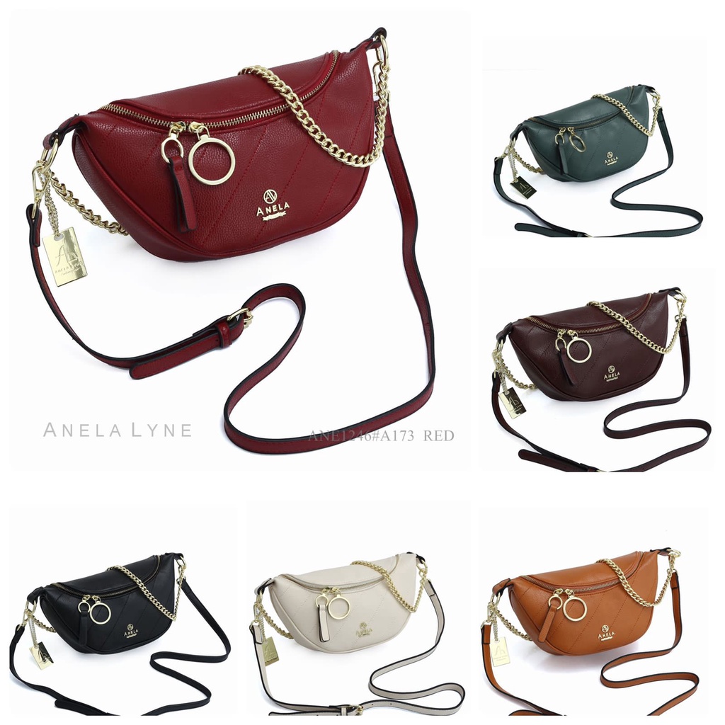 ANELA LYNE SLING BAG WAIST MILEA 1246#A173 ORIGINAL