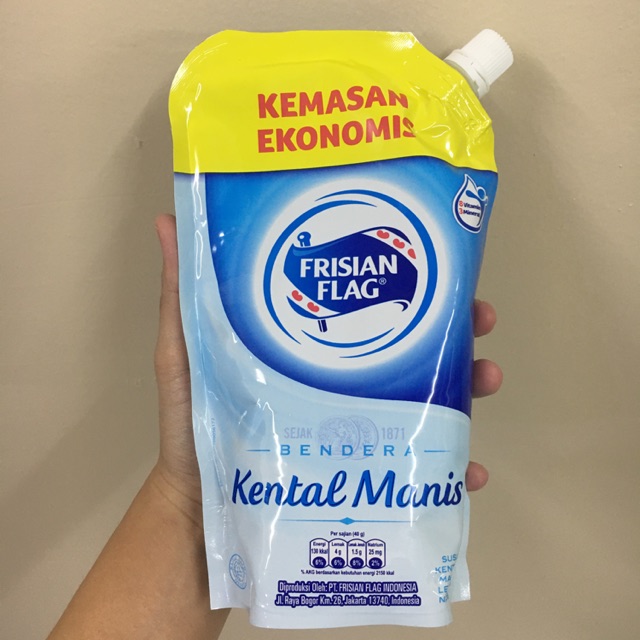 Susu Kental Manis Frisian Flag Susu Bendera 560gr Shopee Indonesia