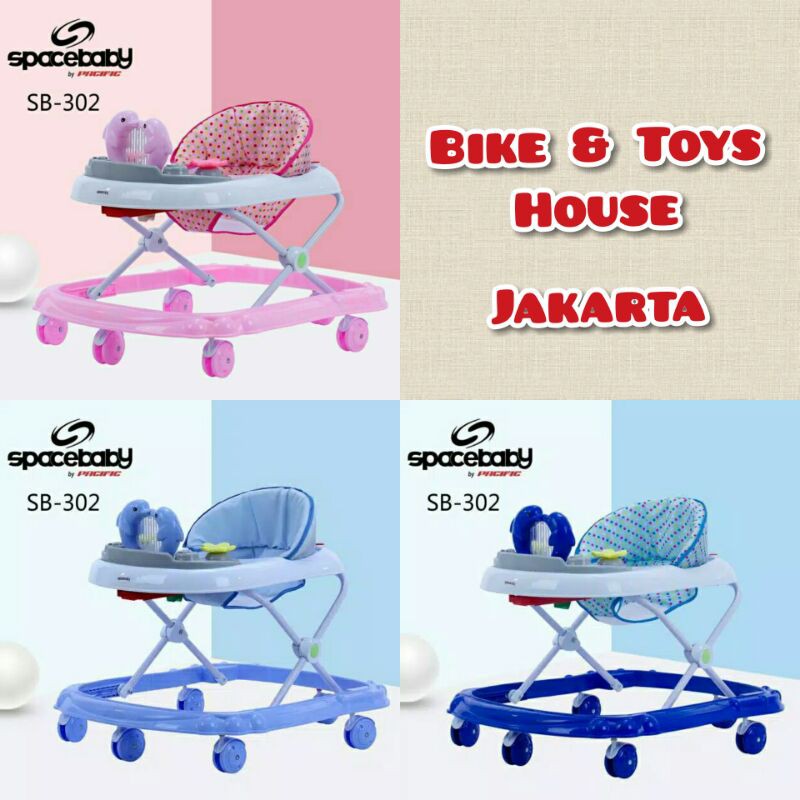 Baby Walker Space Baby Pacific Sb 302 306 309 Original Lazada Indonesia