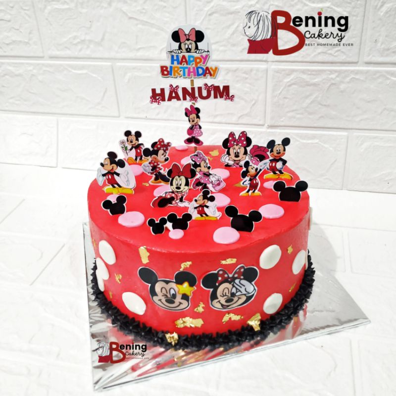 

cake ulang tahun karakter mickey