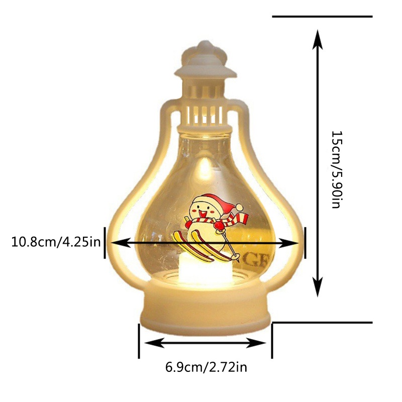 Lampu Lentera LED Untuk Dekorasi Natal