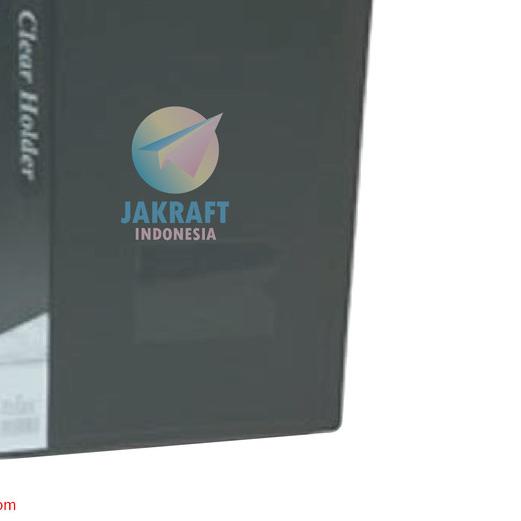 

❀ Clear Holder Folio F4 FC isi 20 Display Book (Hitam Black) ☄