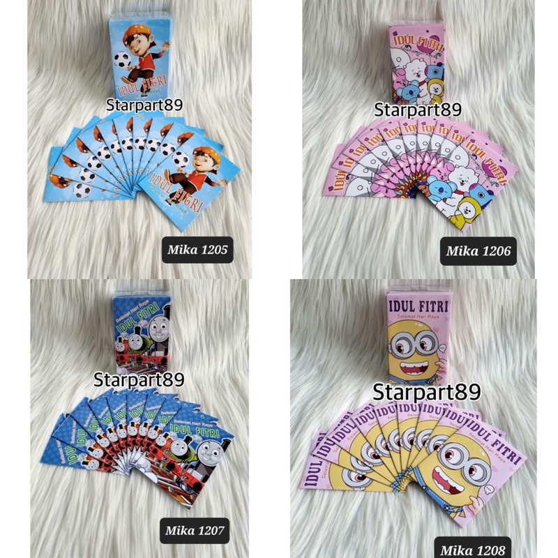 

AMPLOP / ANGPAO LEBARAN HARI RAYA IDUL FITRI MIKA ISI 50 LEMBAR MURAH