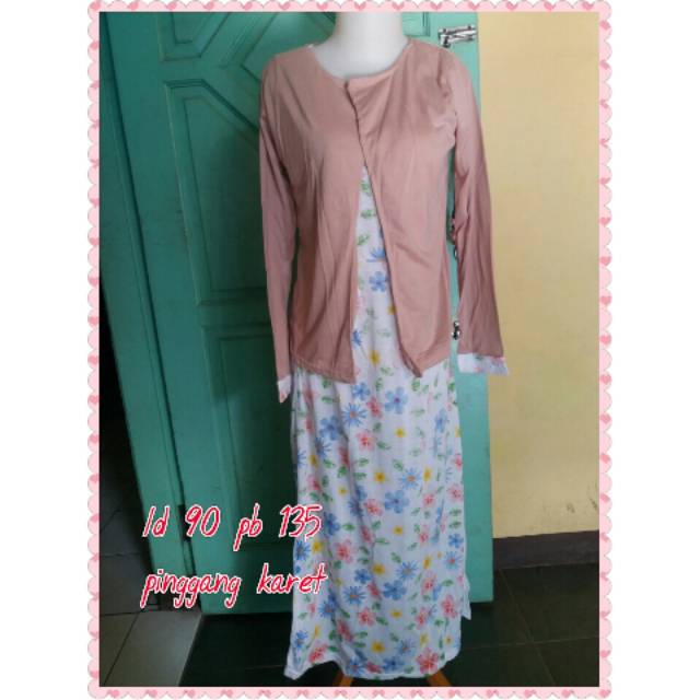 CUCI GUDANG gamis set murah